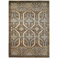 Mayberry Rug 7 ft. 10 in. x 9 ft. 10 in. Axel Tribeca Area Rug, Brown AX8452 8X10